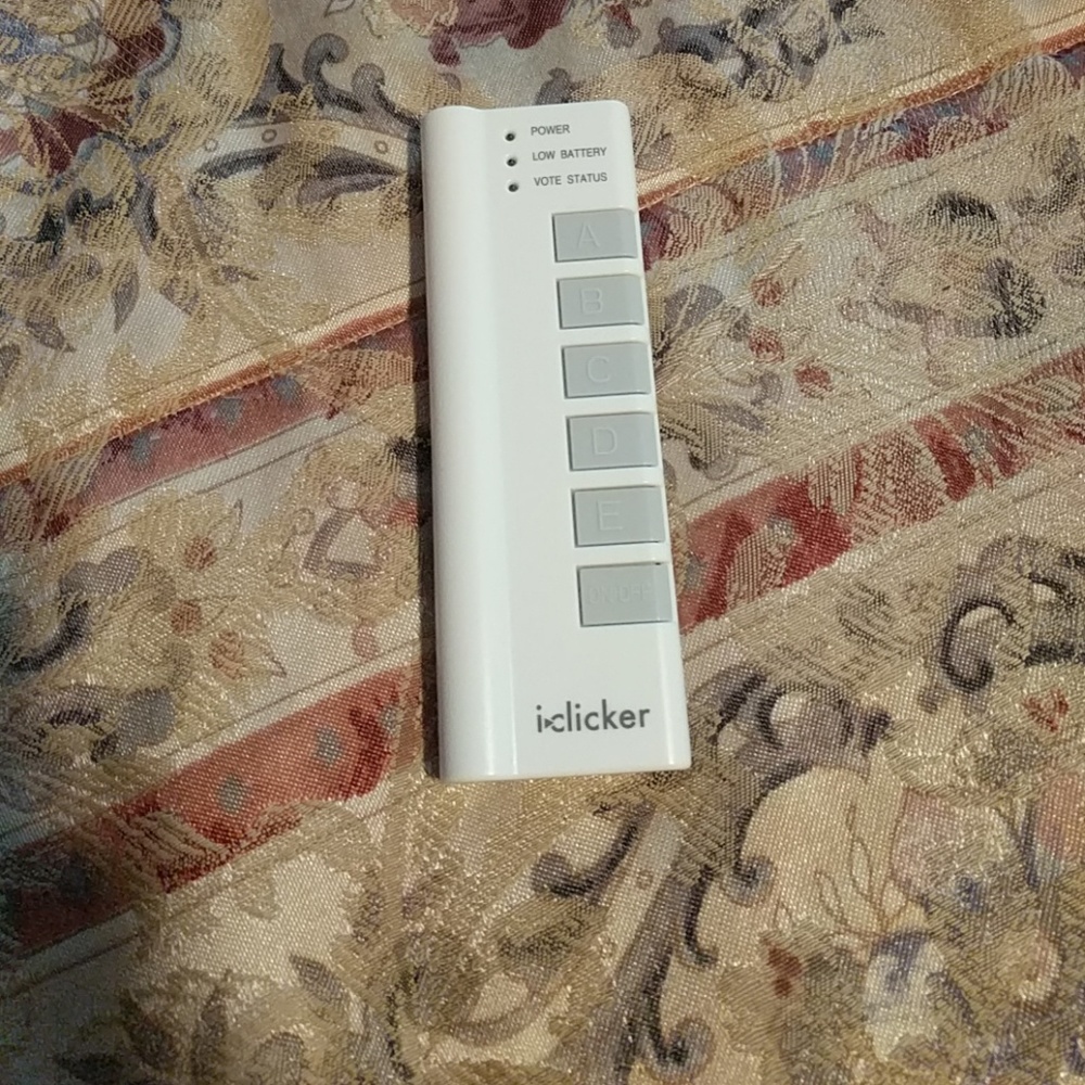 Iclicker for school. Great condition